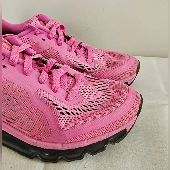 NIKE Air Max Pink & Black Womens Running Shoes, Sneakers - Picture 4 of 9